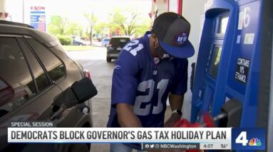 Virginia Lawmakers Vote Down Gas Tax Holiday | NBC4 Washington