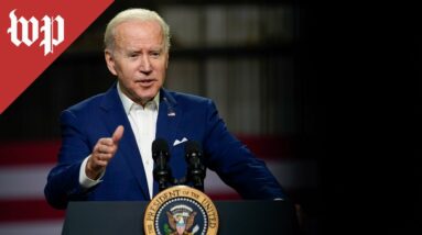 WATCH: Biden discusses the supply chain and economy