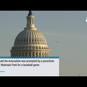 Watch: Plane, Parachutists Prompt US Capitol Evacuation | NBC4 Washington