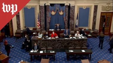 WATCH: Senate holds vote on sanctions for Russia and Belarus