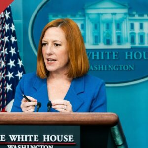 White House press secretary Jen Psaki holds news conference