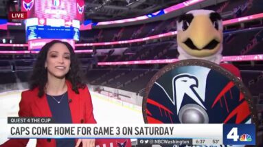 Capitals in the Playoffs: Caps Come Home for Game 3 | NBC4 Washington