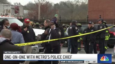 Metro Police Chief Talks About Security Following NYC Subway Attack | NBC4 Washington
