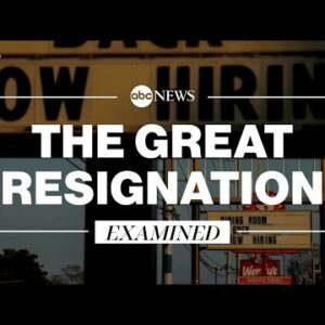 How did the great resignation disrupt the future of work? | ABC News