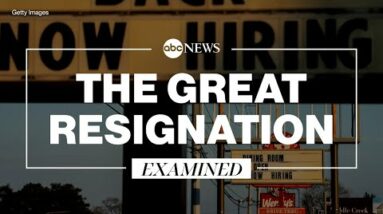 How did the great resignation disrupt the future of work? | ABC News