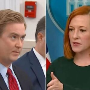 Psaki Says She’ll Miss Fox’s Peter Doocy After Leaving White House