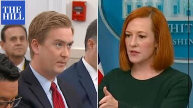 Psaki Says She’ll Miss Fox’s Peter Doocy After Leaving White House