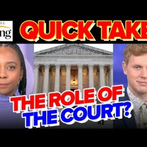 Stop Making the Supreme Court Do The LEGISLATURES Job: Briahna Joy Gray