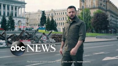 Zelenskyy delivers defiant message against Putin's army