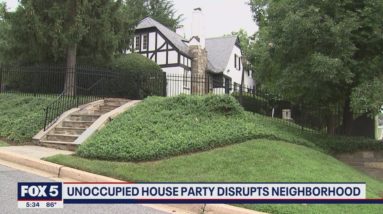 Teenage party at vacant house in Silver Spring disrupts neighbors | FOX 5 DC
