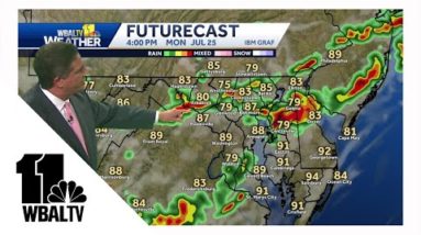 ⚠ Impact Weather Day: Another hot day that could lead to storms
