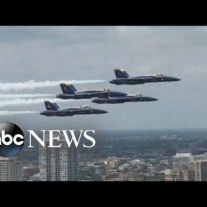 First female demo pilot for the Blue Angels