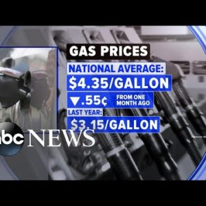 National gas price continues to decline from record high l GMA