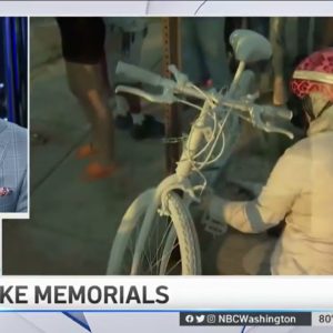 Ghost Bike Memorials Honor DC Cyclists Killed in Crashes | NBC4 Washington