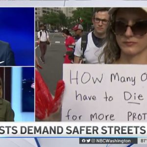 Protesters Demand Safer Streets After DC Cyclists Killed | NBC4 Washington