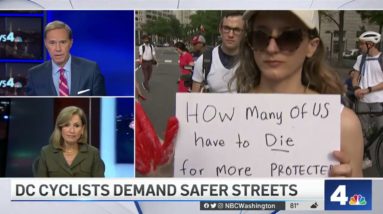 Protesters Demand Safer Streets After DC Cyclists Killed | NBC4 Washington