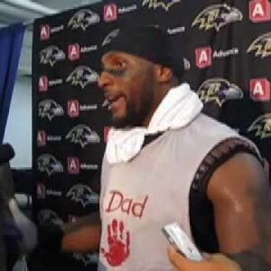 Ray Lewis talks about "THE PLAY" that beat San Diego