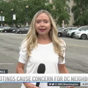 Recent Shootings Concern DC Residents | NBC4 Washington