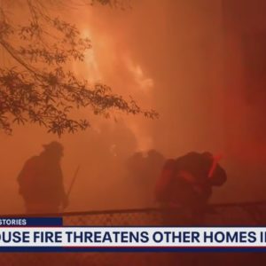 Heavy smoke, flames destroy vacant house in Northeast DC; 10 evacuated from home next door