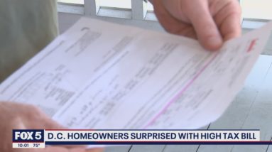 DC homeowner sent tax bill nearly $24K over normal amount after property declared vacant | FOX 5 DC