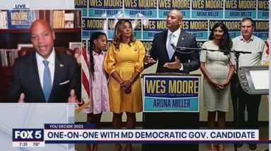 One on one with Maryland Democratic Governor Candidate Wes Moore | FOX 5 DC