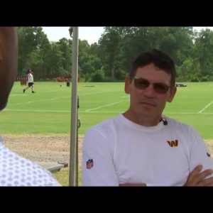 1 on 1 with Commanders Head Coach Ron Rivera