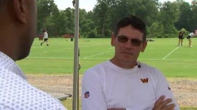 1 on 1 with Commanders Head Coach Ron Rivera