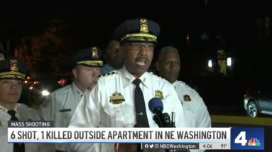 6 Shot, 1 Killed Outside Apartment in NE Washington | NBC4 Washington
