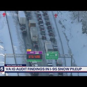 Virginia lawmaker wants answers following audit on I-95 snowstorm gridlock | FOX 5 DC