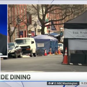 Sidewalk Dining on Alexandria's King Street Ending This Fall | NBC4 Washington