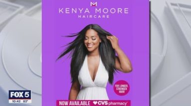 Kenya Moore talks about her visit to D.C., "Real Housewives" and her new hair care line