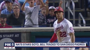 Washington Nationals stars Juan Soto, Josh Bell traded to San Diego Padres | FOX 5 DC