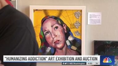 Virginia High School Students' Art Raises Addiction Recovery Awareness| NBC4 Washington