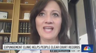 Clinic Helps People Expunge Certain Court Records | NBC4 Washington