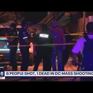 DC violent crime, homicides continue to rise; police investigate mass shooting that left 1 dead