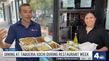 Dining at Taqueria Xochi During Restaurant Week | NBC4 Washington