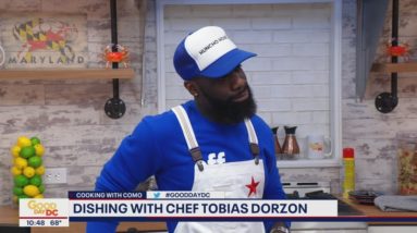 Dishing with chef Tobias Dorzon