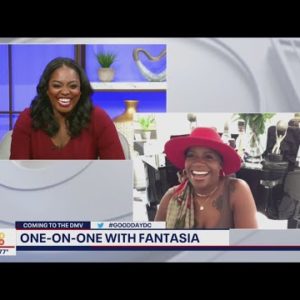 Fantasia talks Wolf Trap show