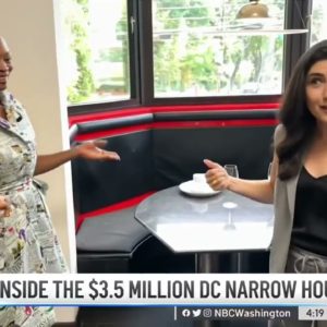 First Look Inside The $3.5 Million DC Narrow House | NBC4 Washington