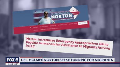 Bill to provide $50M for humanitarian assistance to migrants introduced by DC congresswoman