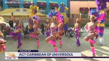 FOX 5 Zip Trip Silver Spring: Caribbean dancers with UniverSoul Circus