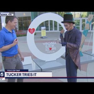 FOX 5 Zip Trip Tysons: Tucker Tries It - Yo-Yo Tricks