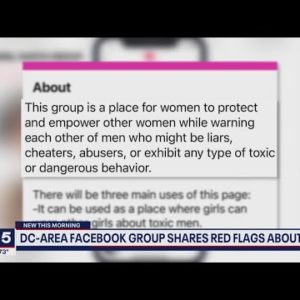 Social media group warns of dating 'red flags' about men in the DC region | FOX 5 DC