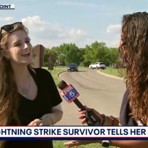 Lightning strike survivor tells FOX 5 her story