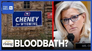 Liz Cheney Faces Likely BLOODBATH In Tuesday's Primary. MSNBC Next?: Briahna Joy Gray & Ryan Grim