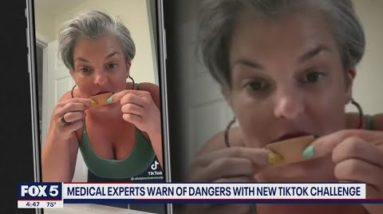 Medical experts warn of dangers with new TikTok challenge: mouth taping