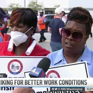 MetroAccess Workers Go on Strike | NBC4 Washington
