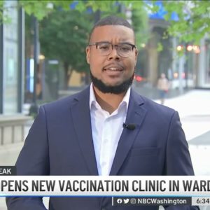 Monkeypox Vaccination Clinic Opens in DC's Ward 8 | NBC4 Washington