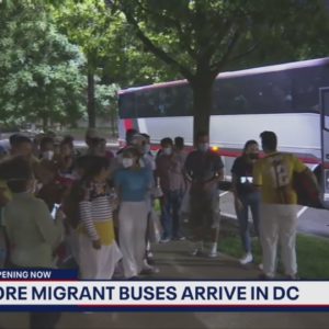 More buses of migrants arrive in DC from Texas | FOX 5 DC