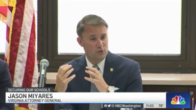 Virginia Attorney General and Fauquier County School Officials Talk School Safety | NBC4 Washington
